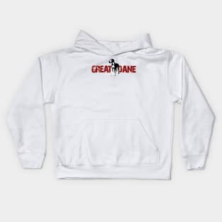 Great Dane 2 Kids Hoodie